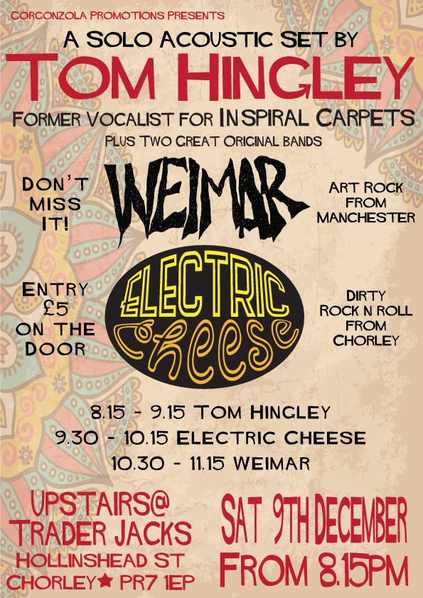 electric cheese, weimar and tom hingley